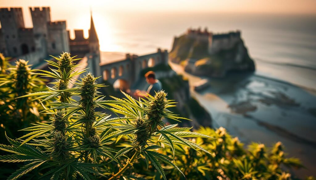 weed in Mont Saint-Michel
