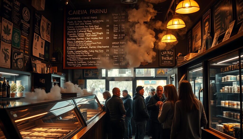 Amsterdam coffeeshop menu