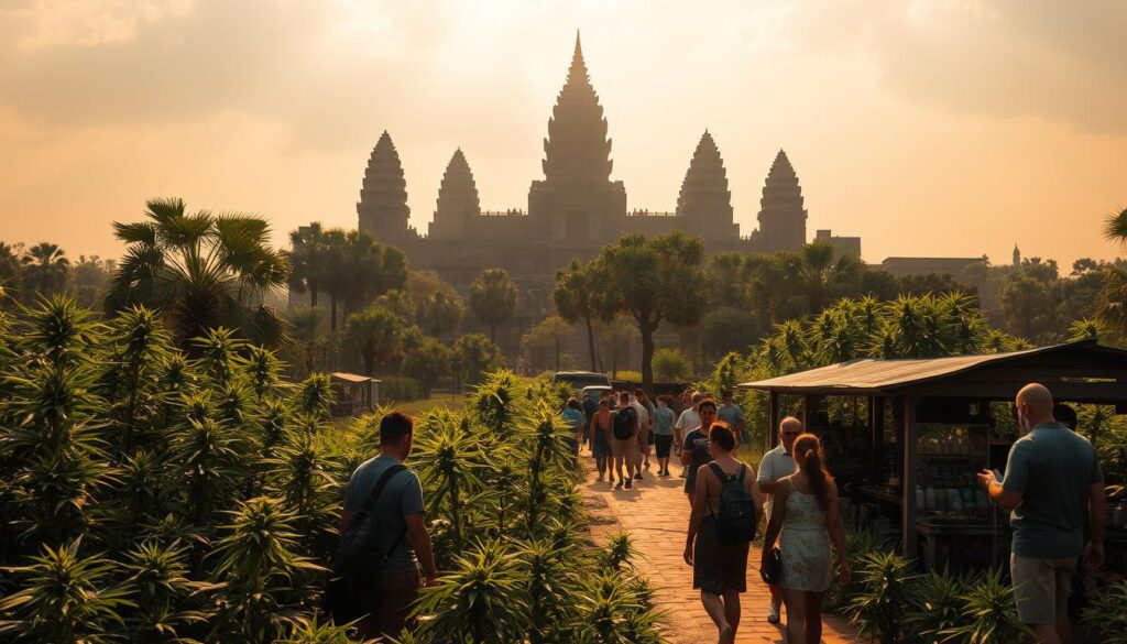 Angkor Wat cannabis tours Angkor Wat cannabis tours