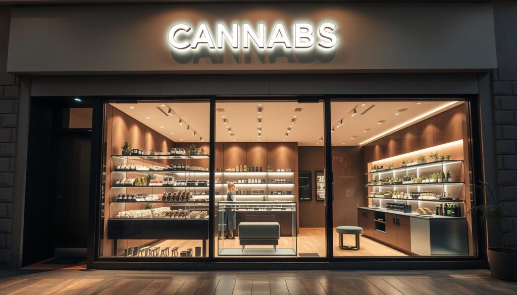 Bucharest cannabis shop