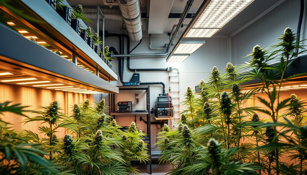 Cannabis growth setup in Erdenet Cannabis growth setup in Erdenet