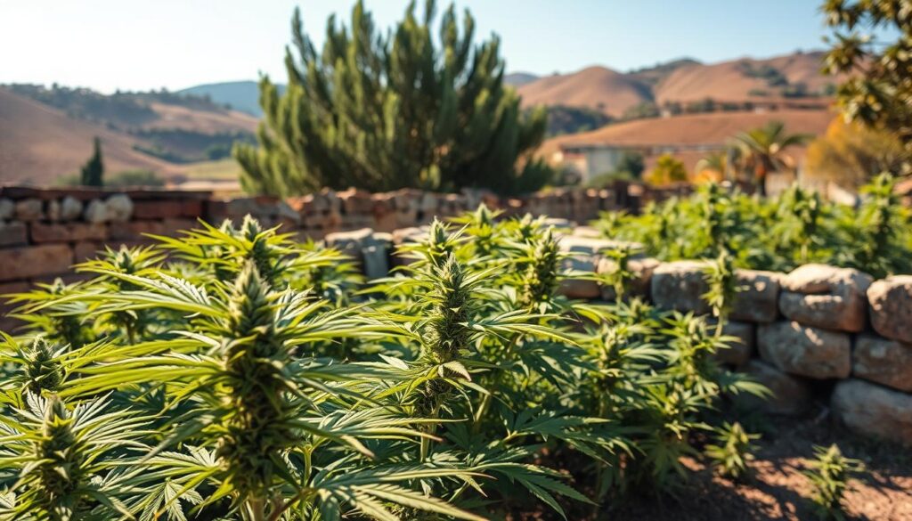 Cannabis plant care in Saranda