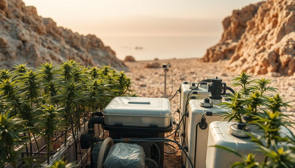 Dead Sea cannabis nutrient management