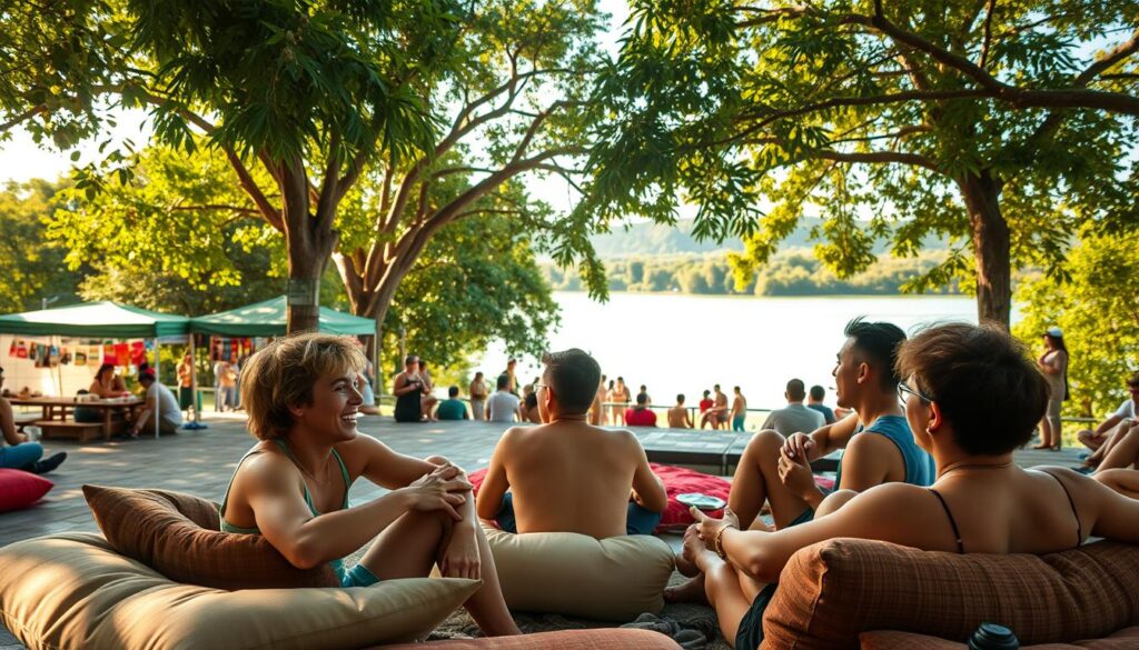 Encarnacion cannabis social scene