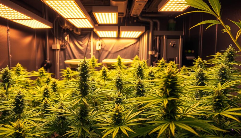 Lucayan weed growing setup