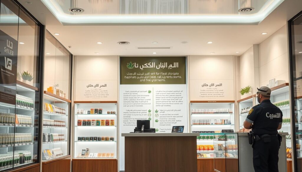 Riyadh cannabis store safety guidelines