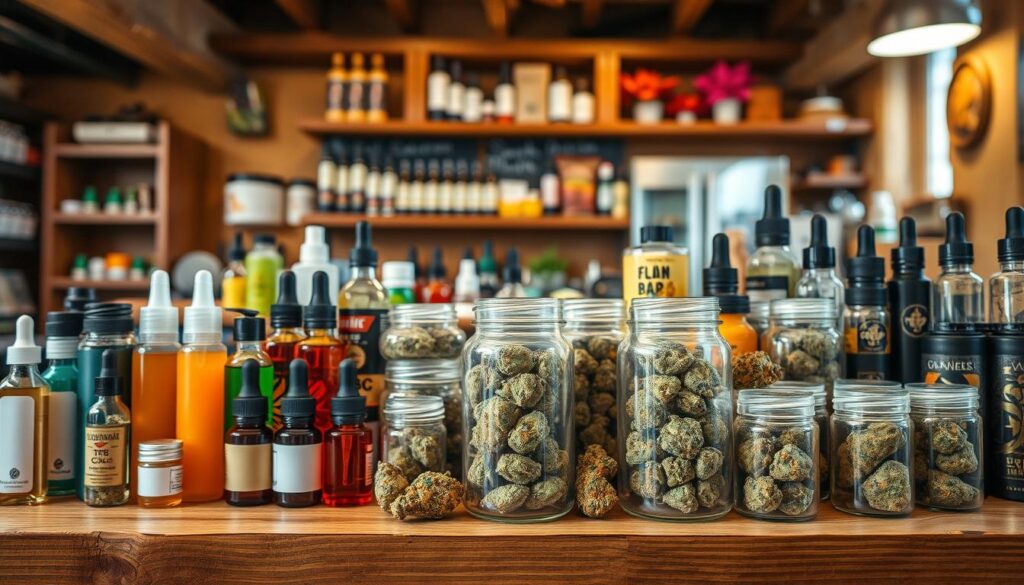 THC and CBD products in Kutaisi