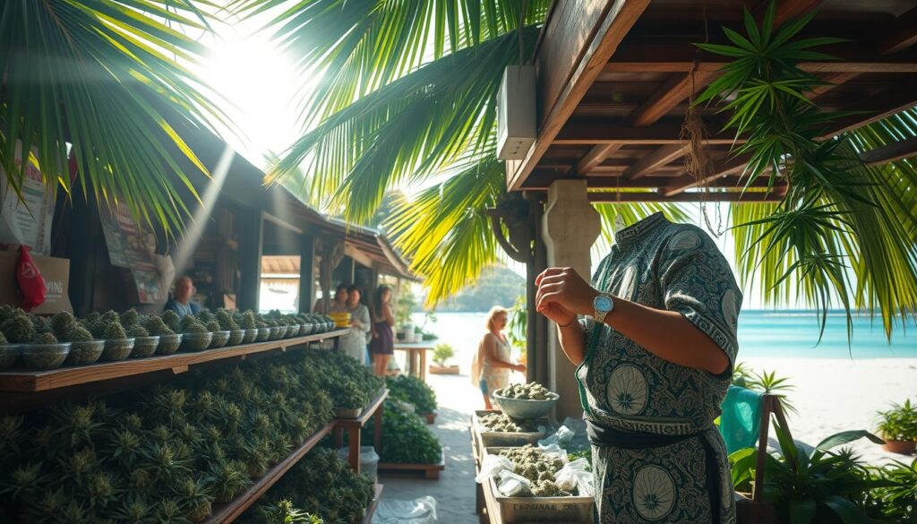 buy weed in Gili Trawangan