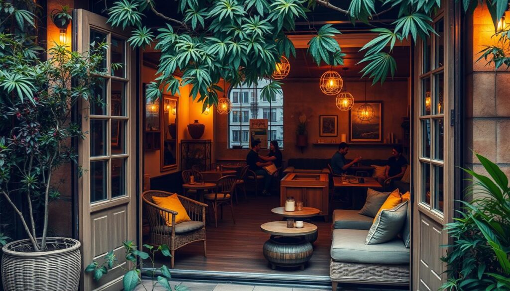 cannabis-friendly café Da Nang