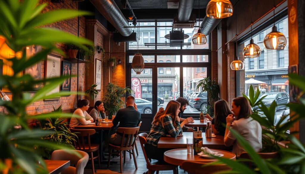 cannabis-friendly café montreal