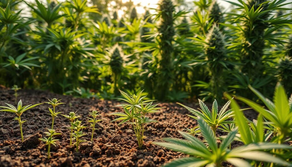 cannabis growth stages in Rhodes