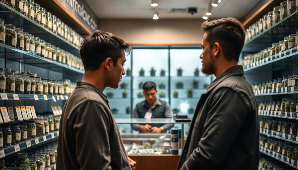 choosing cannabis strains at top marijuana dispensary choosing cannabis strains at top marijuana dispensary