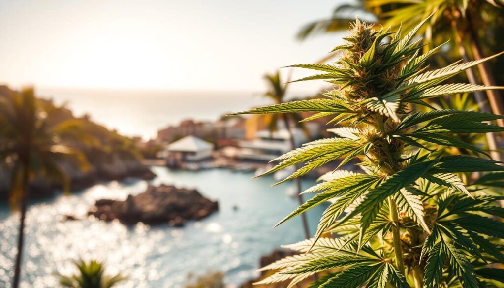 find weed in  Flic en Flac