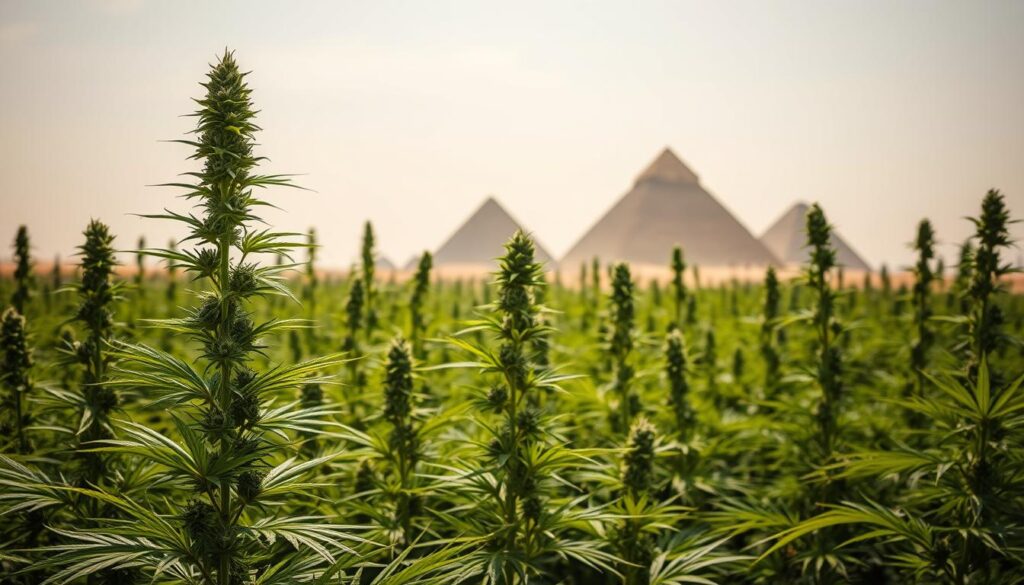 hemp in Giza cultivation strains