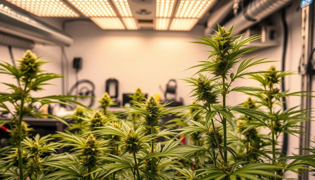 indoor cannabis grow setup Encamp