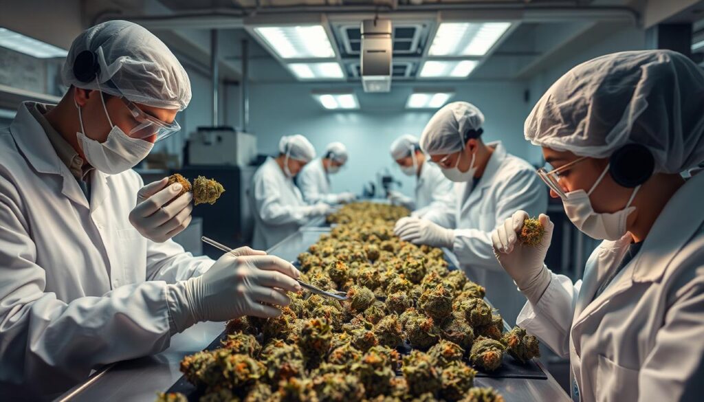 legal weed Frankfurt quality inspection