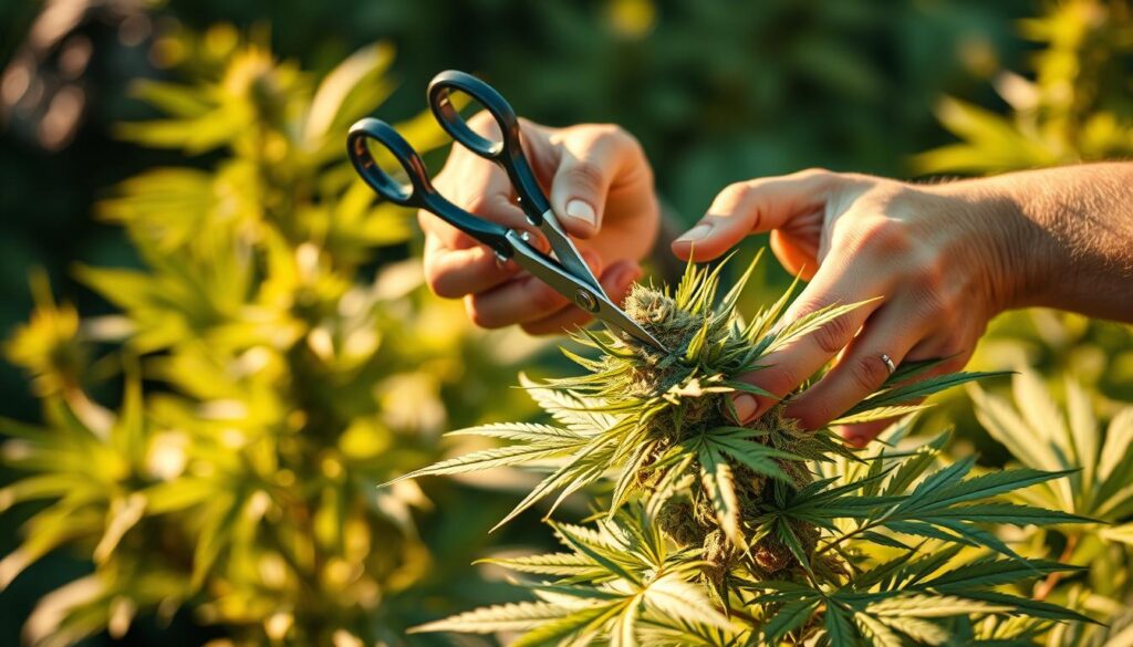 professional weed trimming techniques