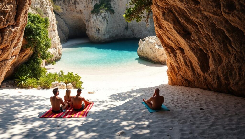 secluded beaches for cannabis in Cala Goloritze