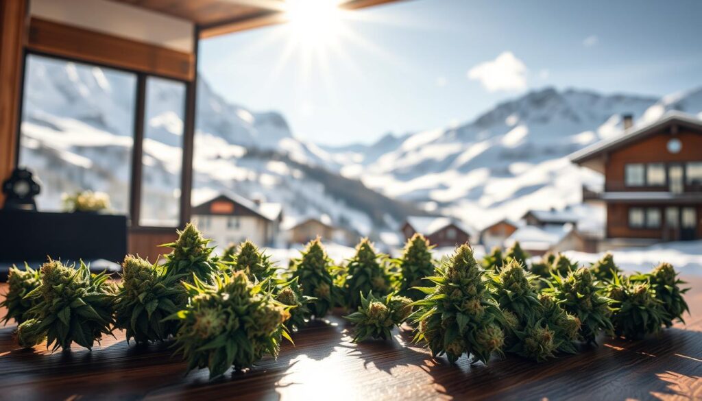 top-quality cannabis St. Moritz