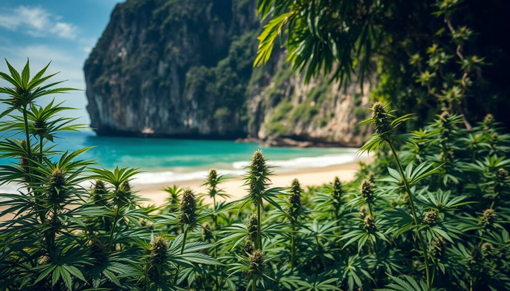 weed available in Railay Beach
