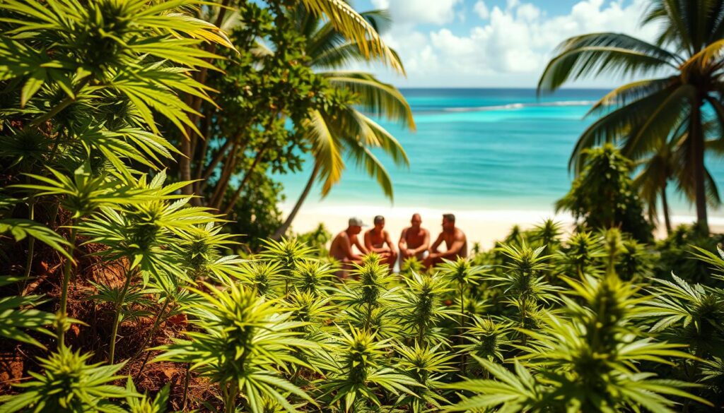 weed available in San Andres Island