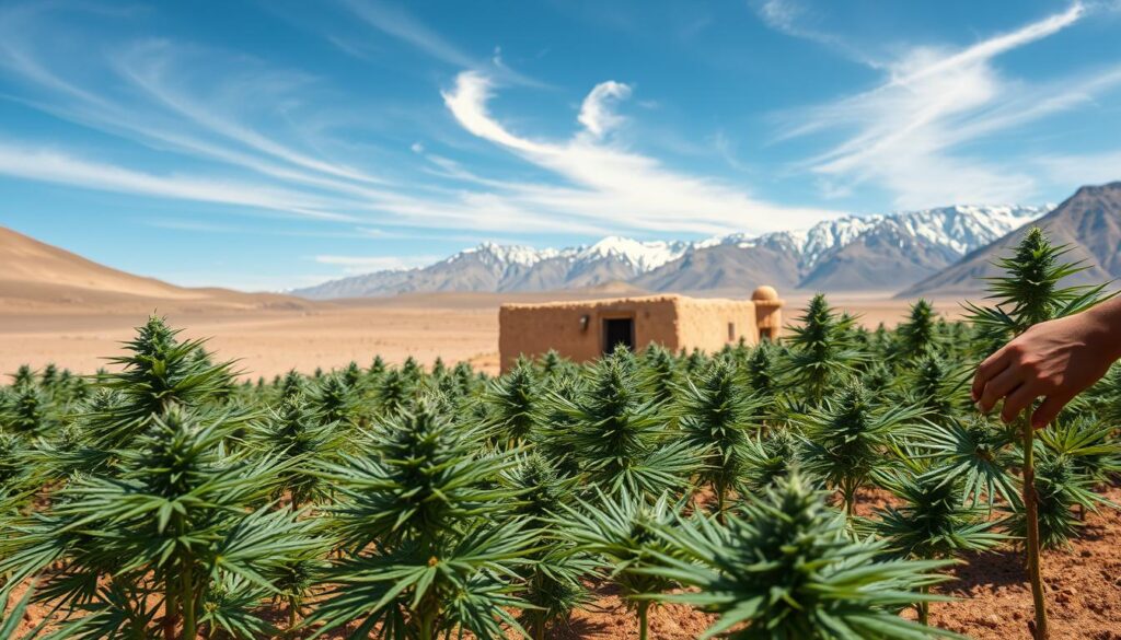 weed farming in dry climates