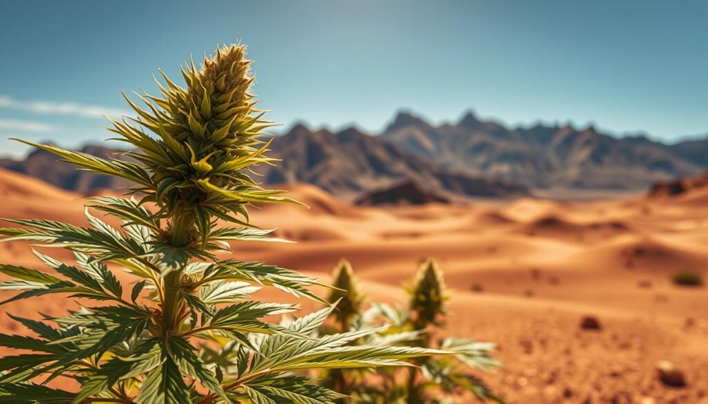 weed in  Atacama Desert