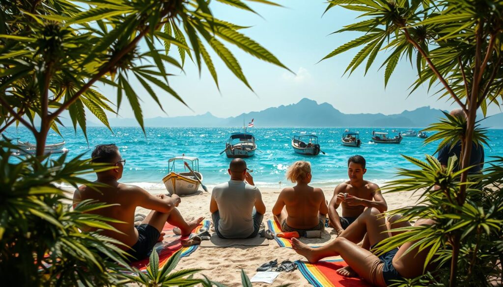 Discover the Weed Culture of Bang Bao Beach weed in Bang Bao Beach