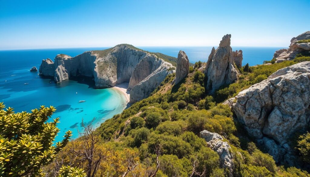weed in Cala Goloritze, Sardinia