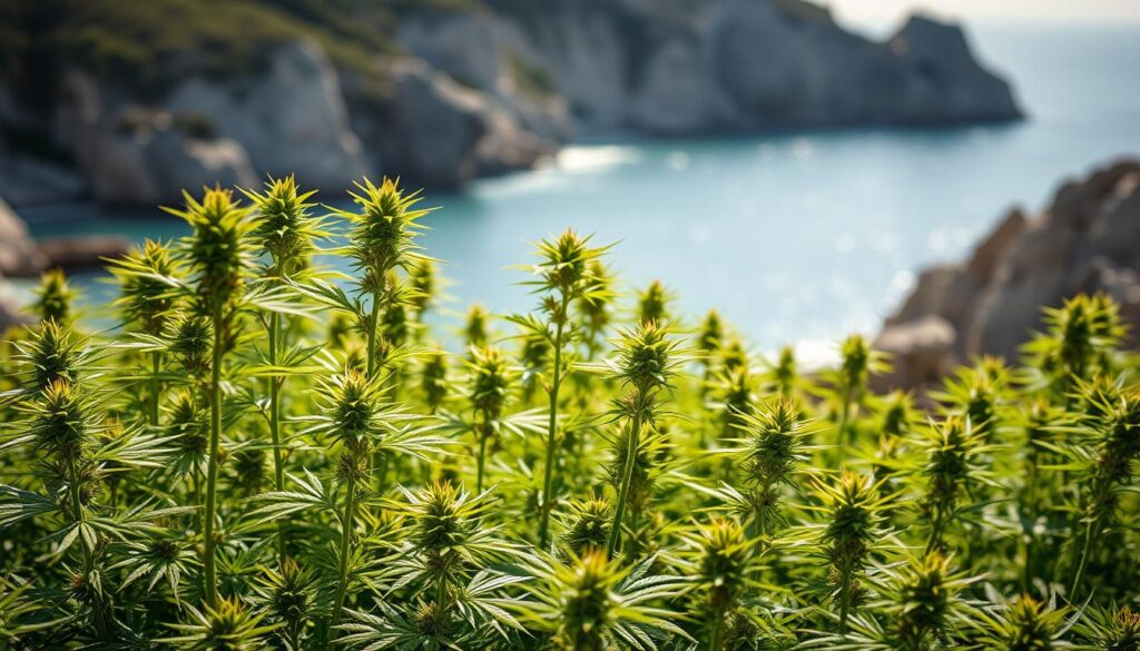weed in Ksamil