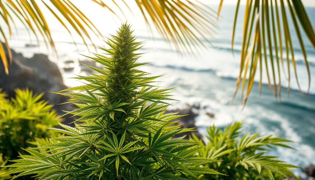 weed in Nuquí on the Pacific Coast