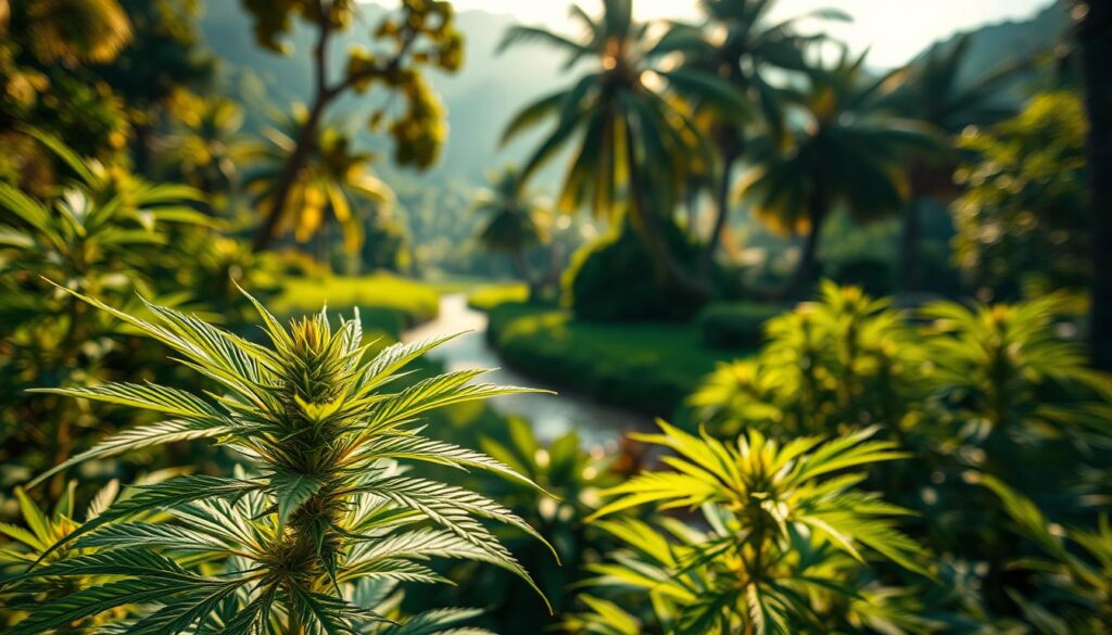 weed in Tayrona National Park