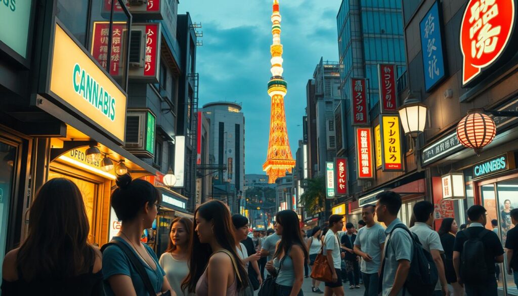 weed in Tokyo