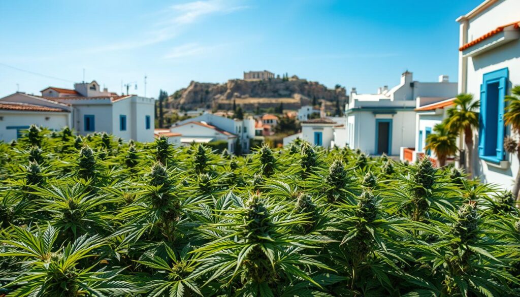 weed in available in Athens
